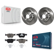 Charger l'image dans la galerie, Front Disc Brake Rotors And Ceramic Pads Kit For BMW 528i xDrive