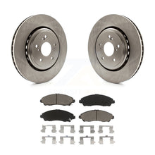 Load image into Gallery viewer, Front Disc Brake Rotors And Ceramic Pads Kit For 2014-2016 Acura MDX