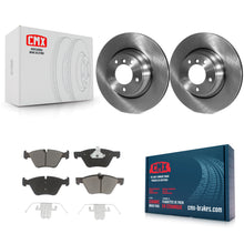 Charger l'image dans la galerie, Front Disc Brake Rotors And Ceramic Pads Kit For BMW 330i 330xi X1