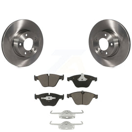 Front Disc Brake Rotors And Ceramic Pads Kit For BMW 328i xDrive X1 328xi 323i