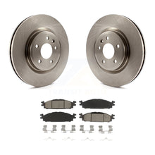 Load image into Gallery viewer, Front Brake Rotors Ceramic Pad Kit For Ford Explorer Taurus Flex Lincoln MKT MKS