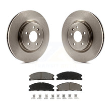 Load image into Gallery viewer, Front Brake Rotor Ceramic Pad Kit For Ford Explorer Sport With Heavy Duty Brakes