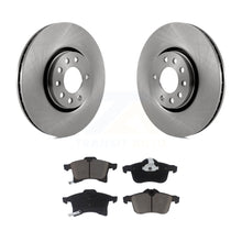 Load image into Gallery viewer, [Front] 2008-2009 Saturn Astra Premium OE Brake Rotors &amp; Ceramic Pads Kit For Max Braking