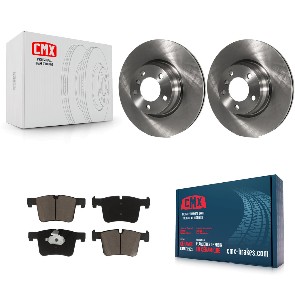 Front Brake Rotors Ceramic Pad Kit For BMW 328i xDrive 428i Gran Coupe 228i 330e
