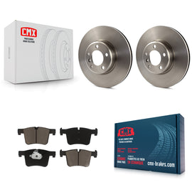 Front Brake Rotor And Ceramic Pad Kit For BMW 335i xDrive 435i 328i GT 328d 330i