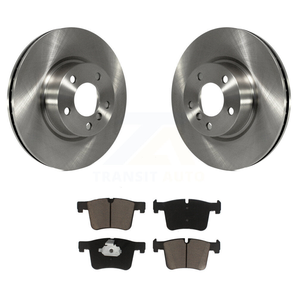 Front Disc Brake Rotors And Ceramic Pads Kit For BMW X3 X4