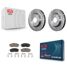 Load image into Gallery viewer, Front Disc Brake Rotors And Ceramic Pads Kit For Nissan Sentra
