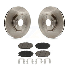 Charger l&#39;image dans la galerie, Front Disc Brake Rotors And Ceramic Pads Kit For 2007-2012 Hyundai Veracruz