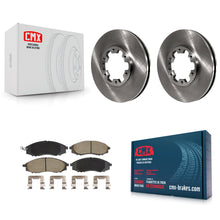 Load image into Gallery viewer, Front Disc Brake Rotors And Ceramic Pads Kit For Nissan Xterra Frontier