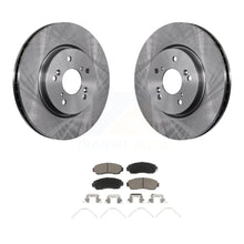 Load image into Gallery viewer, Front Disc Brake Rotors And Ceramic Pads Kit For Honda CR-V Crosstour Accord