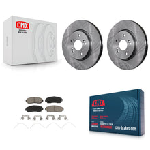 Charger l'image dans la galerie, Front Disc Brake Rotors And Ceramic Pads Kit For Honda CR-V Crosstour Accord