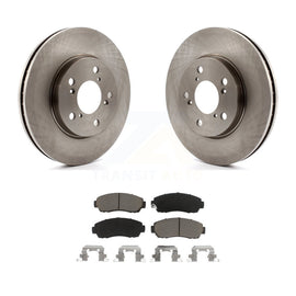 [Front] 2005-2010 Honda Odyssey Premium OE Brake Rotors & Ceramic Pads Kit For Max Braking