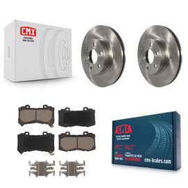[Front] 2015-2020 Chevrolet Colorado GMC Canyon Premium OE Brake Rotors & Ceramic Pads Kit For Max Braking