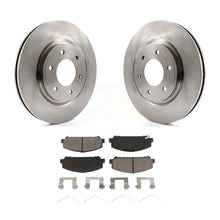 Load image into Gallery viewer, Front Brake Rotor And Ceramic Pad Kit For Nissan TITAN Armada INFINITI QX80 QX56