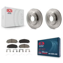 Front Brake Rotor And Ceramic Pad Kit For Nissan TITAN Armada INFINITI QX80 QX56