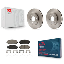Load image into Gallery viewer, Front Disc Brake Rotors And Ceramic Pads Kit For Suzuki Equator