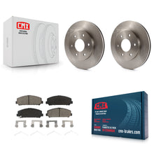 Charger l'image dans la galerie, Front Disc Brake Rotors And Ceramic Pads Kit For INFINITI QX56