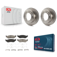 Load image into Gallery viewer, Front Disc Brake Rotors And Ceramic Pads Kit For Ford F-550 Super Duty F-450