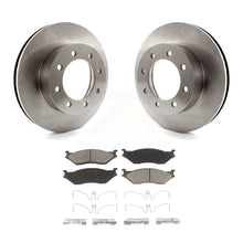 Load image into Gallery viewer, Front Disc Brake Rotor And Ceramic Pad Kit For Ford E-550 Super Duty F-450 F-550