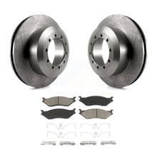 Charger l&#39;image dans la galerie, Front Disc Brake Rotors Ceramic Pad Kit For Ford F59 F-53 Motorhome Chassis F-59