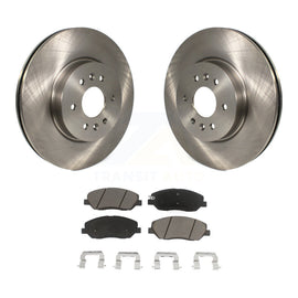 [Front] 2009-2011 Kia Borrego Premium OE Brake Rotors & Ceramic Pads Kit For Max Braking