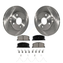 Charger l&#39;image dans la galerie, Front Disc Brake Rotors And Ceramic Pads Kit For Toyota Tercel Paseo