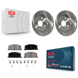 Front Disc Brake Rotors And Ceramic Pads Kit For Toyota Tercel Paseo