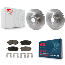 Front Brake Rotor And Ceramic Pad Kit For Subaru Outback Legacy Forester Impreza