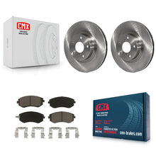 Load image into Gallery viewer, Front Disc Brake Rotors And Ceramic Pads Kit For Subaru Impreza Legacy Saab 9-2X