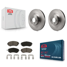 Front Brake Rotor And Ceramic Pad Kit For Subaru Forester Outback Impreza Legacy