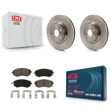 Charger l'image dans la galerie, Front Disc Brake Rotors And Ceramic Pads Kit For Subaru Legacy
