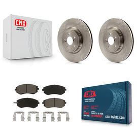 Front Disc Brake Rotors And Ceramic Pads Kit For Subaru Legacy