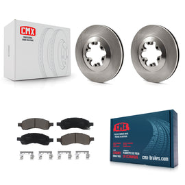 Front Disc Brake Rotors And Ceramic Pads Kit For Chevrolet Colorado GMC Canyon