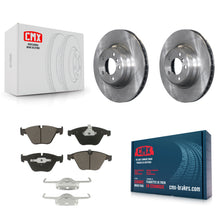 Load image into Gallery viewer, Front Disc Brake Rotors Ceramic Pad Kit For BMW 750Li 745Li 750i 745i 760Li 760i