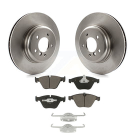 Front Disc Brake Rotors And Ceramic Pads Kit For BMW 650i 535i 550i 645Ci 545i