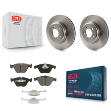 Load image into Gallery viewer, Front Disc Brake Rotors And Ceramic Pads Kit For BMW 650i 535i 550i 645Ci 545i