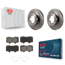 Charger l'image dans la galerie, Front Disc Brake Rotors And Ceramic Pads Kit For Toyota Tundra Sequoia