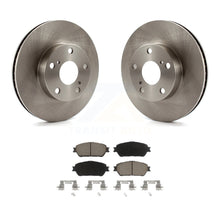 Charger l&#39;image dans la galerie, Front Brake Rotors Ceramic Pad Kit For 2005-2015 Toyota Tacoma With 5 Lug Wheels