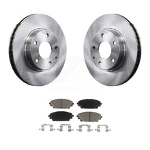 Charger l&#39;image dans la galerie, Front Disc Brake Rotors And Ceramic Pads Kit For 2016-2021 Mazda CX-3 FWD