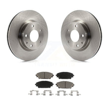 Charger l&#39;image dans la galerie, Front Disc Brake Rotors And Ceramic Pads Kit For Mazda 3 CX-3 Sport