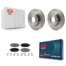 Load image into Gallery viewer, Front Disc Brake Rotors And Ceramic Pads Kit For Mazda 3 CX-3 Sport