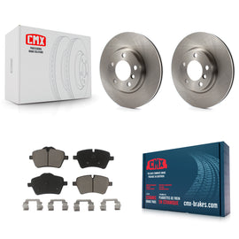Front Disc Brake Rotors And Ceramic Pads Kit For Mini Cooper Countryman Paceman