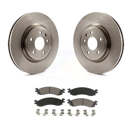 [Front] 2010-2012 Ford Taurus SHO Premium OE Brake Rotors & Ceramic Pads Kit For Max Braking