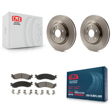 Load image into Gallery viewer, [Front] 2010-2012 Ford Taurus SHO Premium OE Brake Rotors &amp; Ceramic Pads Kit For Max Braking