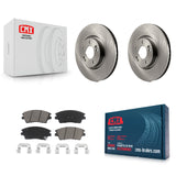 [Front] 2017-2021 Kia Sportage Turbocharged Premium OE Brake Rotors & Ceramic Pads Kit For Max Braking