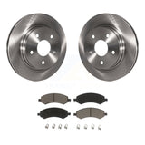 Front Brake Rotors & Ceramic Pad Kit For Ram 1500 Dodge Classic Durango Chrysler