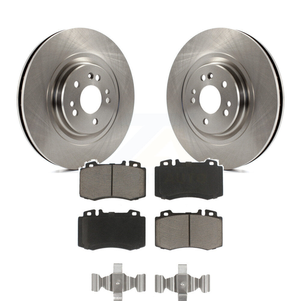 Front Disc Brake Rotors & Ceramic Pad Kit For Mercedes-Benz ML500 ML430 ML55 AMG