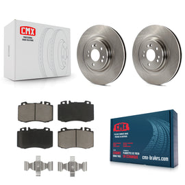 Front Disc Brake Rotors & Ceramic Pad Kit For Mercedes-Benz ML500 ML430 ML55 AMG