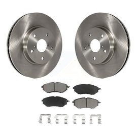 [Front] 2015 Subaru Legacy 2.5L Premium OE Brake Rotors & Ceramic Pads Kit For Max Braking