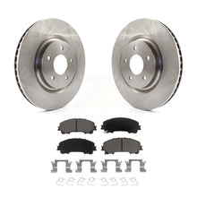 Load image into Gallery viewer, Front Disc Brake Rotors And Ceramic Pads Kit For Nissan Rogue